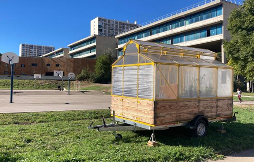 Collèges verts pour mon quartier, Espaces extérieurs communs aux collèges Renoir et Rostand © Paysan Urbain