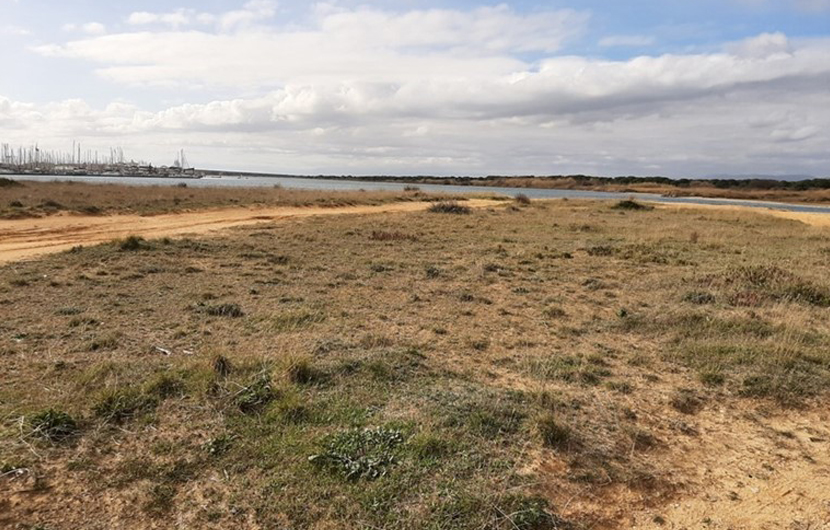 Presqu’île de la Corrège avant travaux © Mairie de Leucate