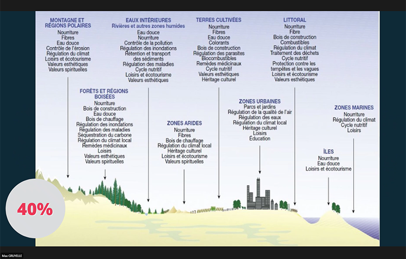 Restitution du groupe 2 en présence de CDC Biodiversité 	© CDC Biodiversité 