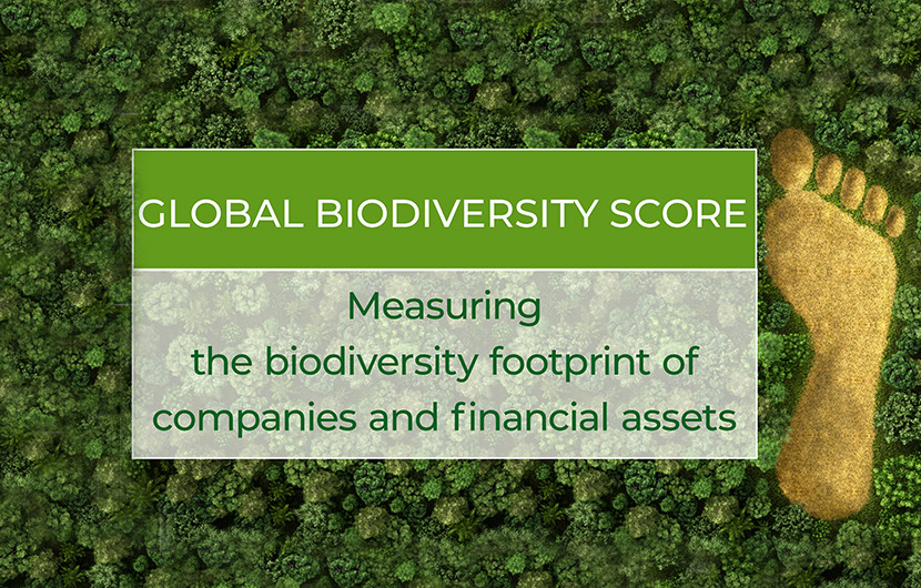 Webinar | Presentation of the Global Biodiversity Score (GBS)