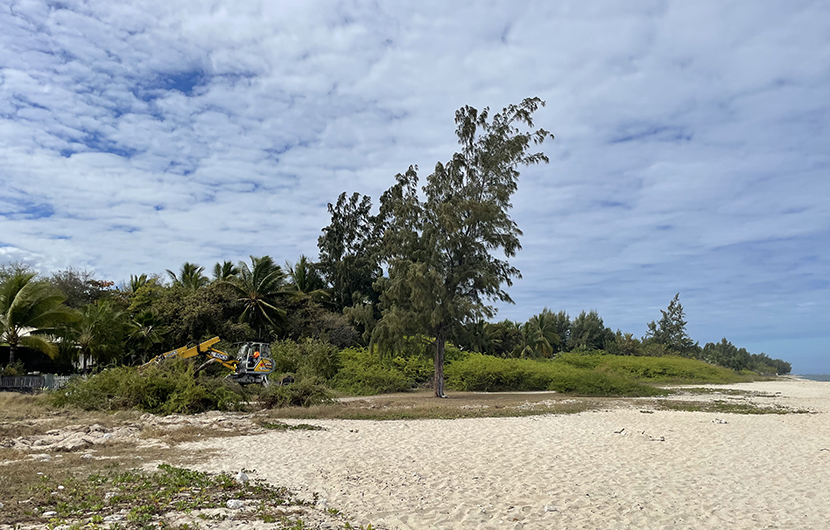 Plage des Brisants Gestion des EEE, 2022 (c) Saint Paul