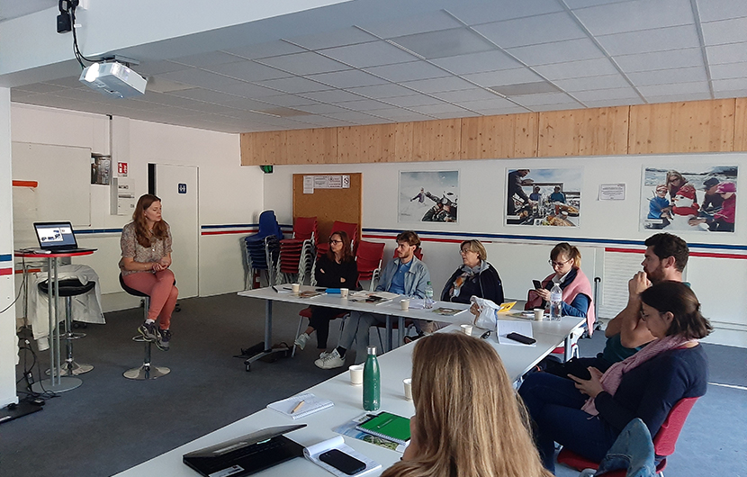 Tourbière du Plan de l'Eau, Atelier avec Caroline Folliet, 8 juillet 2022 © CDC Biodiversité