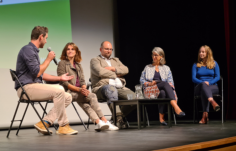 Moment de débat après la projection du documentaire - 2022© Ville de Meudon