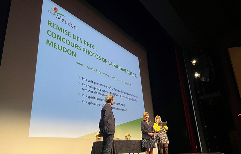 Remise des prix, Concours photos de Meudon © CDC Biodiversité