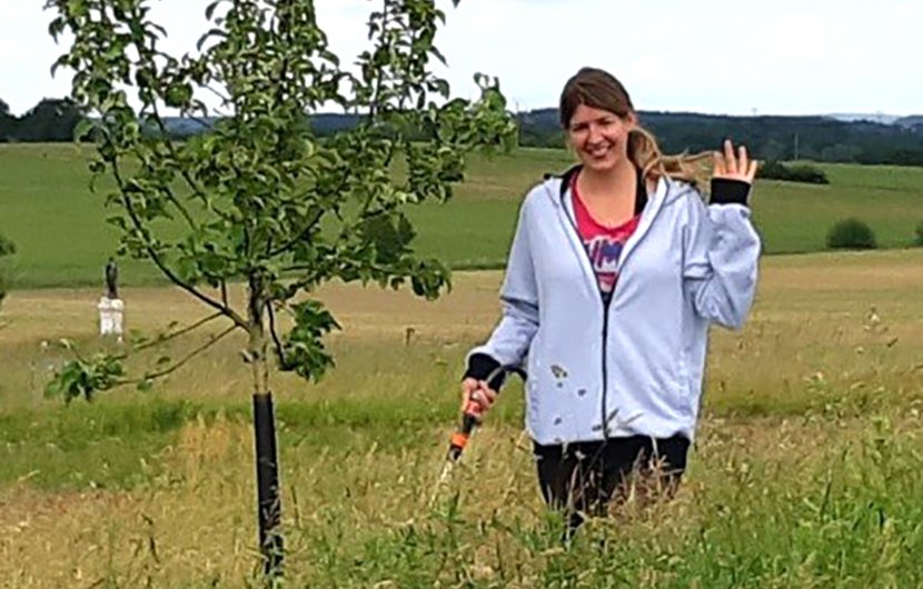 Pauline Allier Agricultrice et éleveuse ovine – Lauréate de l’édition 2019 du Concours Arbres d’Avenir