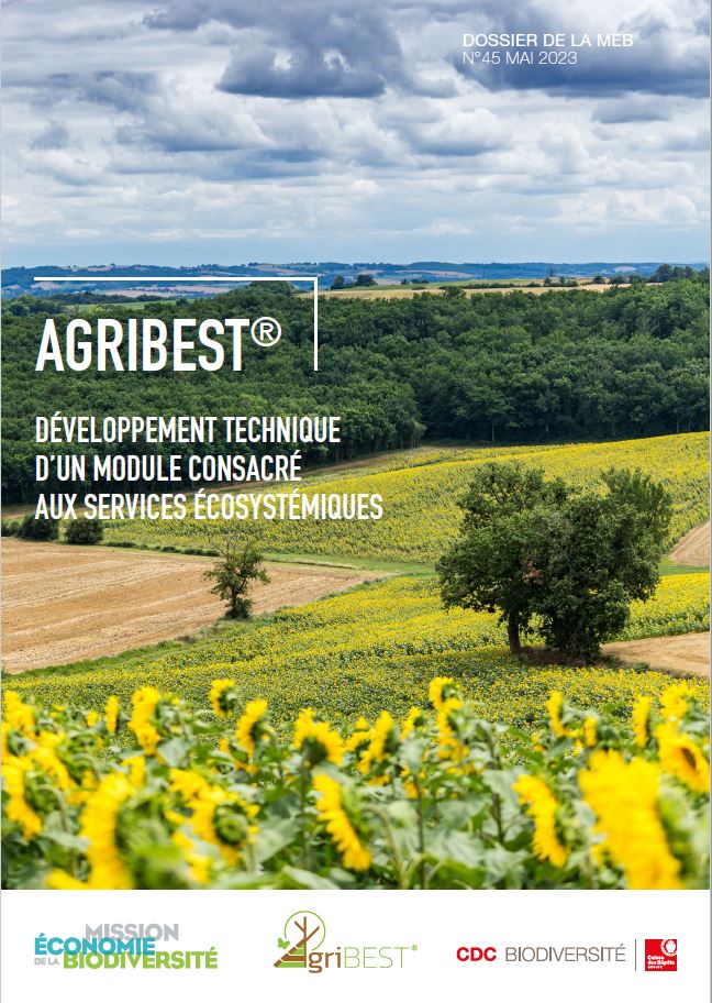 AgriBEST® - développement technique d’un module consacré aux services écosystémiques