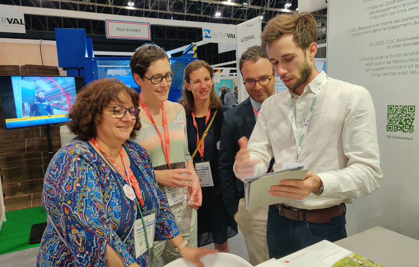 Antoine Cecci de Jaya présentant l’application Hortilio 