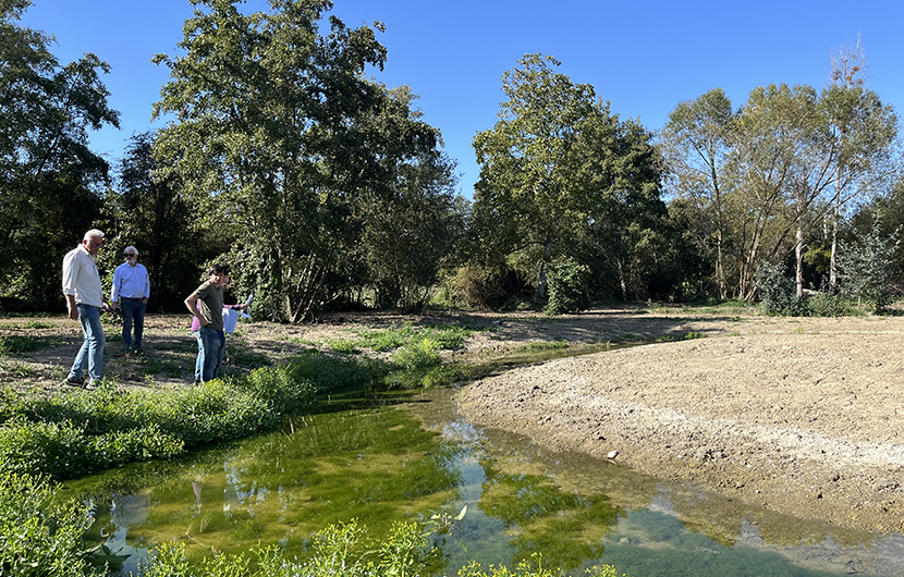 1-Rivière de l'Ozon - Sur la rive (c) Julie Tourron CDC Biodiversité