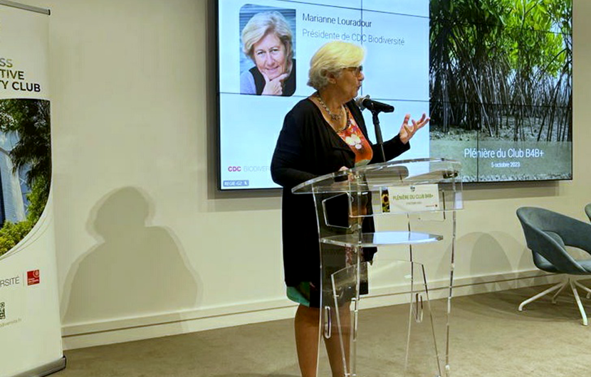 plénière club - discours de Marianne Louradour - ANCA CDC Biodiversité