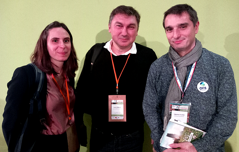 Clémence Bourcet, Frantz Jumain et Sebastien Florès