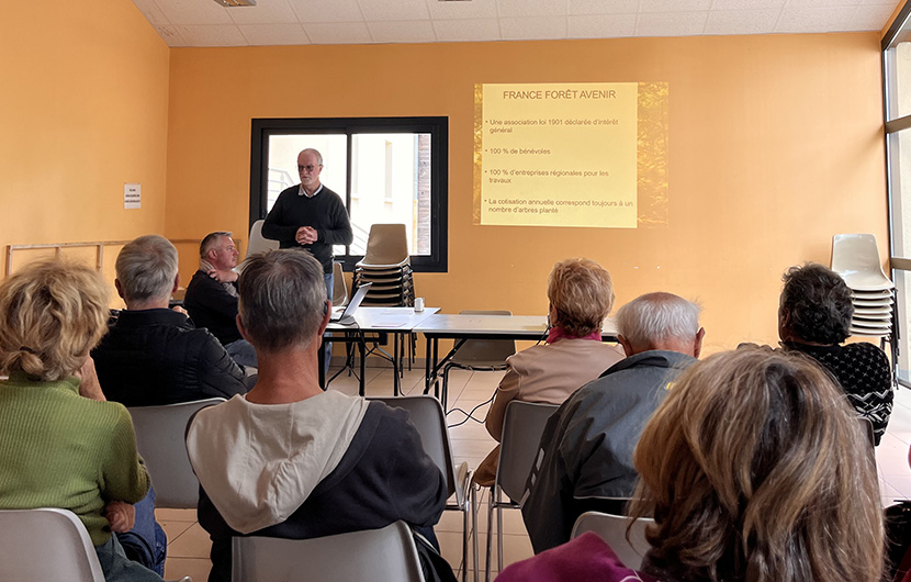 Présentation de Serge Flayac ©Fonds Nature 2050
