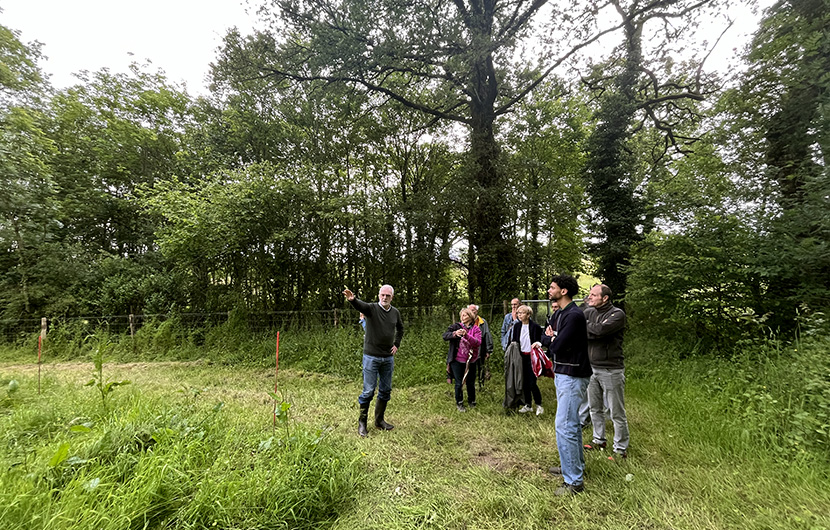 Visite du site Arboretum Belangeaux ©Fonds Nature 2050