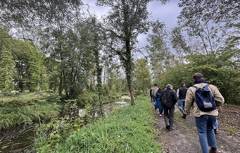 Visite du Domaine de la Vieille Écluse © Fonds Nature 2050