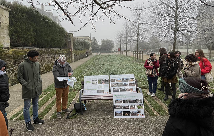 Avenue Jeanne d’Arc - Angers ©CDC Biodiversité