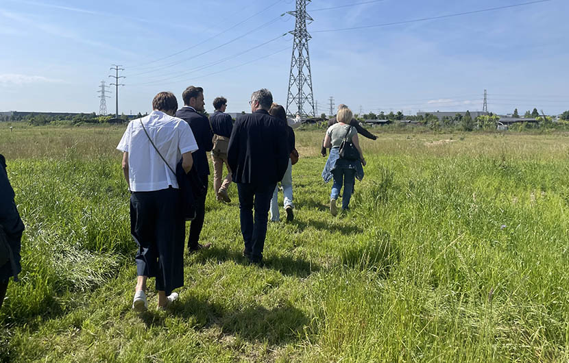 Visite du jardin pédagogique © CDC Biodiversité_