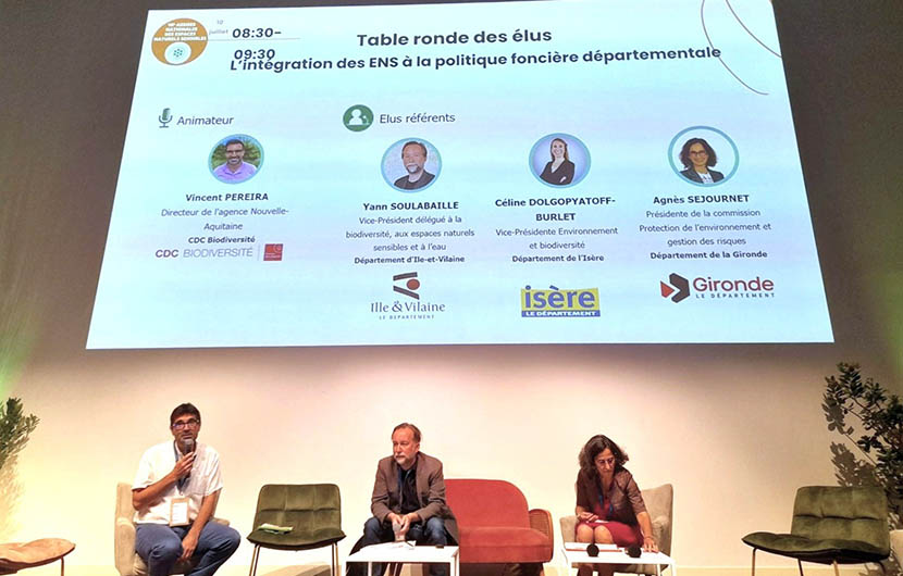 Jour 2 - Table ronde animé par VIPE ©CDC Biodiversité