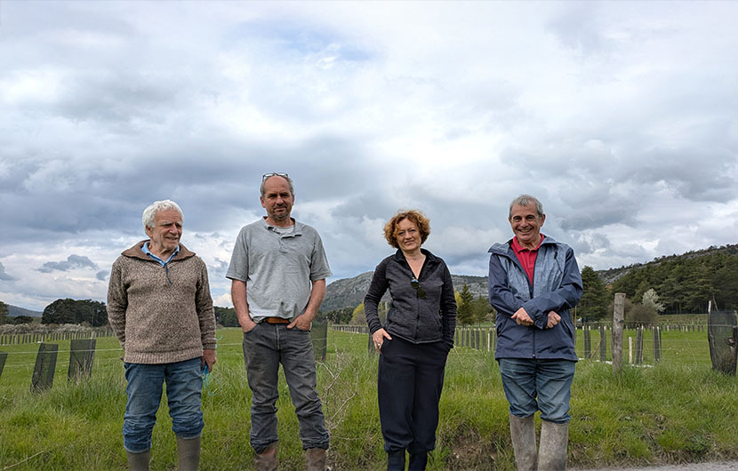 Pierre Fabre (TDL PACA), Stéphane Maillard, Nathalie Dubus et Georges Allemand (TDL PACA), © Fonds