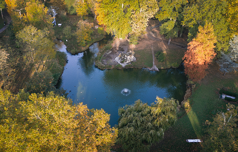 Le plan d’eau avant travaux © Ludovic Ringeval_Ville de Livry-Gargan Le plan d’eau avant travaux © Ludovic Ringeval_Ville de Livry-Gargan