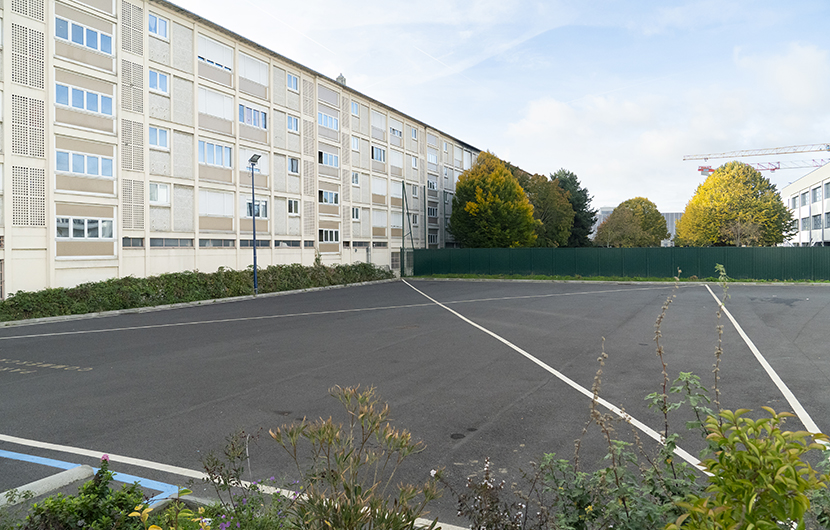 Parking Blanqui avant travaux © Commune de Drancy Parking Blanqui avant travaux © Commune de Drancy