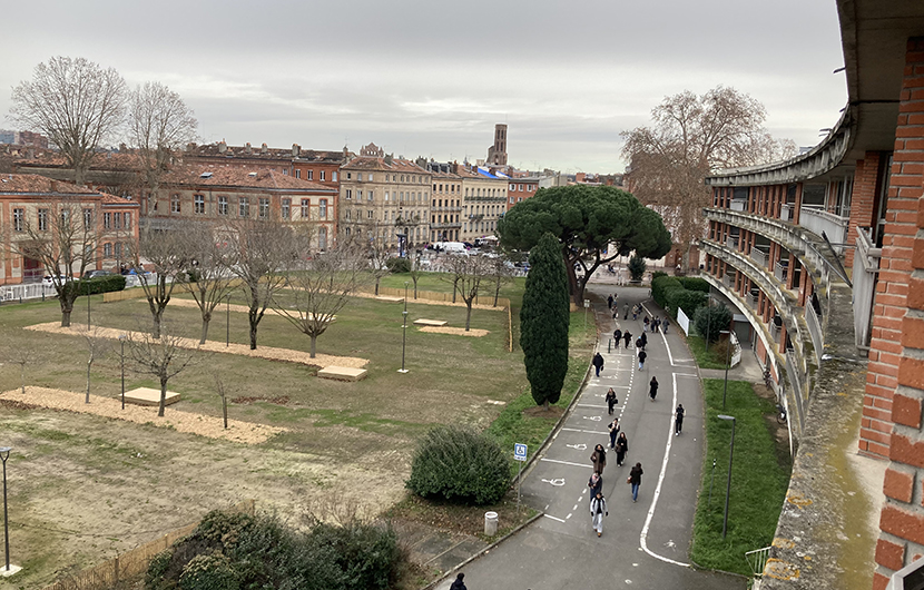 Vue du site de l'Arsenal post décroûtage © Université Toulouse Capitole (2)