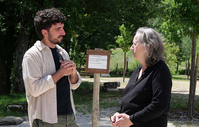 Johan Reboul et Maryse Perrier-Borgey © Fonds Nature 2050