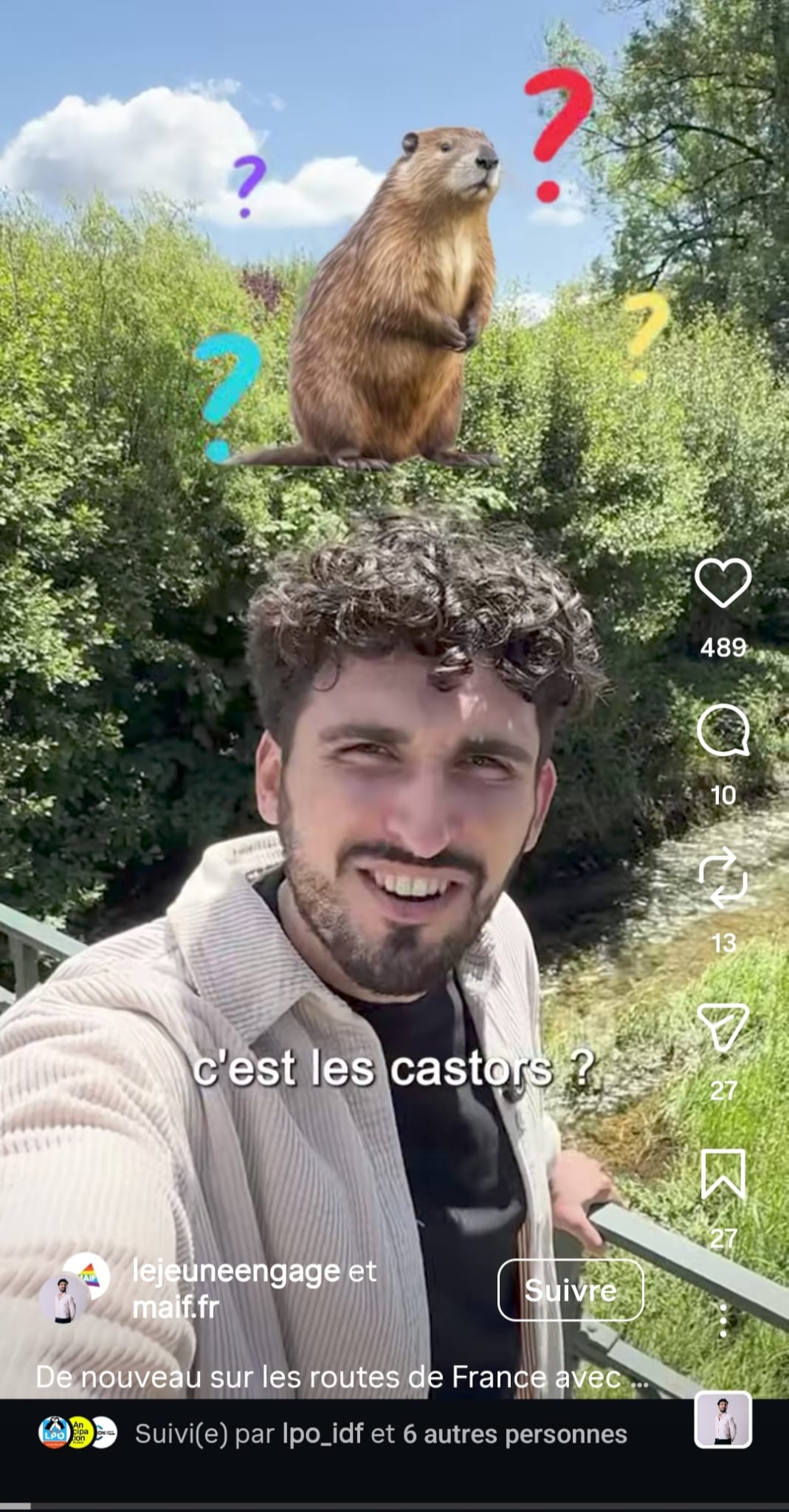 Réels Instagram - Le Jeune engagé